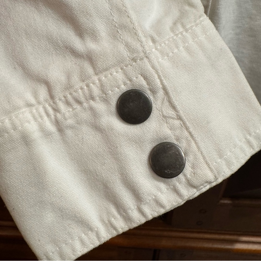 KUT from the Kloth White‎ Jean Utility Jacket Size M - Picture 12 of 15